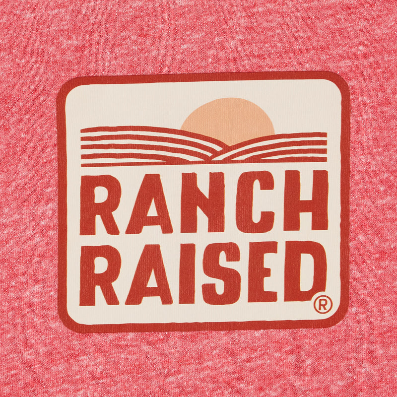 Ranch Raised Boys Raised Red Crewneck
