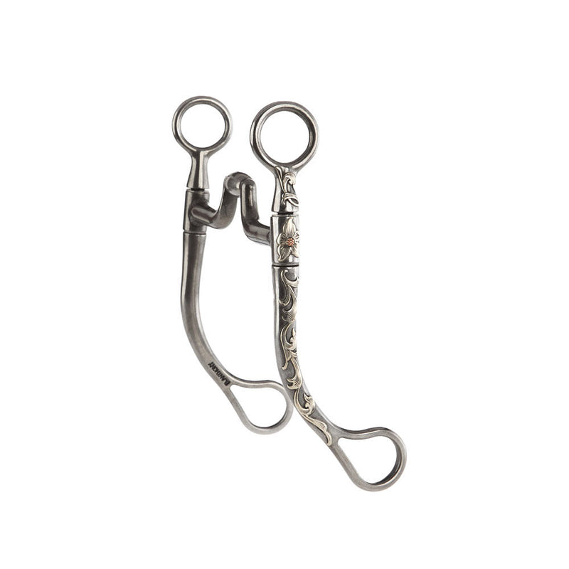 Brandon Anthony Square Hinge Port Floral Shank Bit