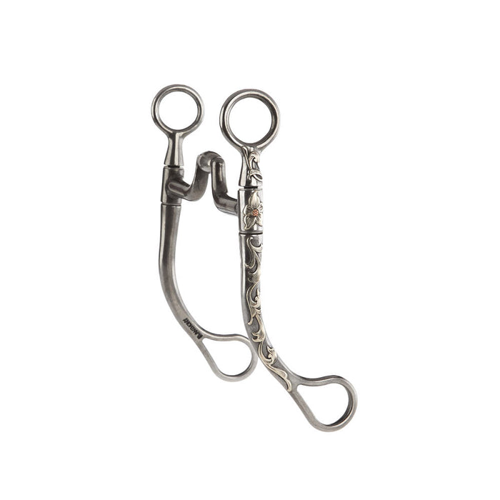 Brandon Anthony Square Hinge Port Floral Shank Bit
