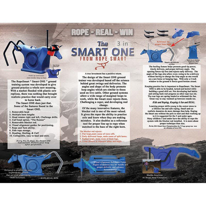 Ropesmart The Smart One Steer Roping Dummy
