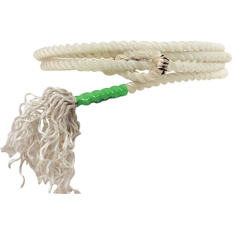 Lyles Lariats 7 1/2 ft White Steer String