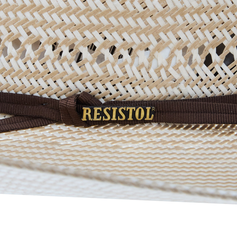 Resistol 4 Corners Precreased 4 1/4in Brim Straw Cowboy Hat