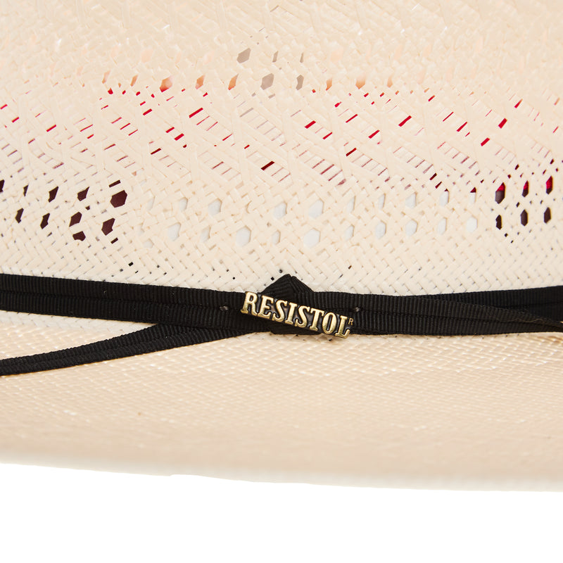 Resistol 20X Chase 4 1/2in Brim Open Crown Straw Hat