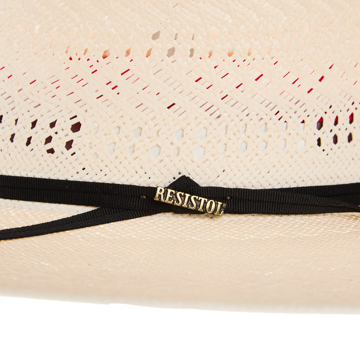 Resistol 20X Chase 4 1/2in Brim Open Crown Straw Hat