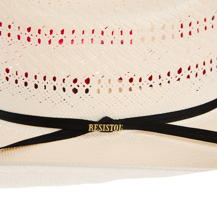 Resistol 20X Chase 4 1/4in Brim Precreased Straw Hat