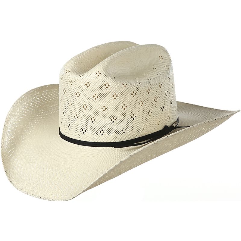 Resistol 20X Conley Straw Cowboy Hat