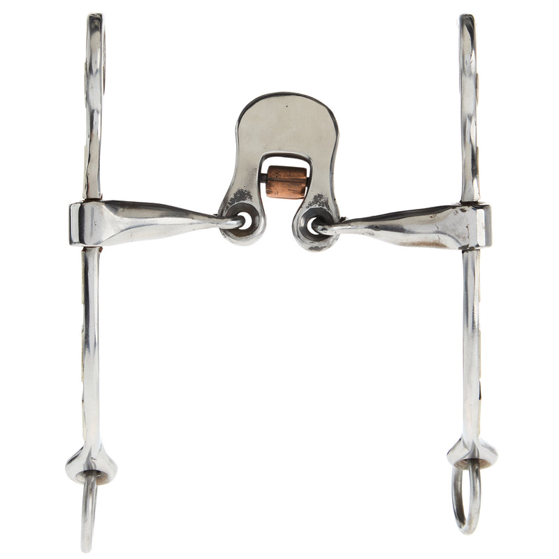 Ricky Trammell Snaffle with Spoon and Roller Bit