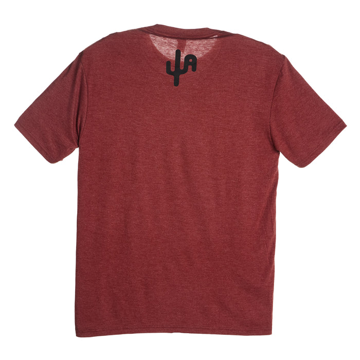 Cactus Alley Hat Co Jesus/John Wayne Russet Short Sleeve Tee