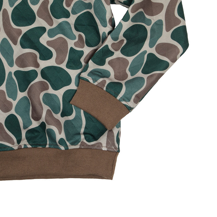 Fieldstone Boy's Camo Roost Quilted Pullover