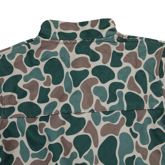 Fieldstone Boy's Camo Roost Quilted Pullover