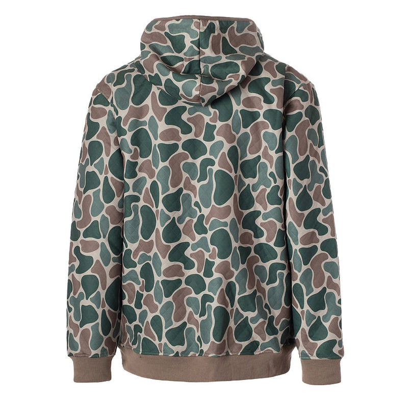 Fieldstone Roost Boy's Camo Quilted Hoodie