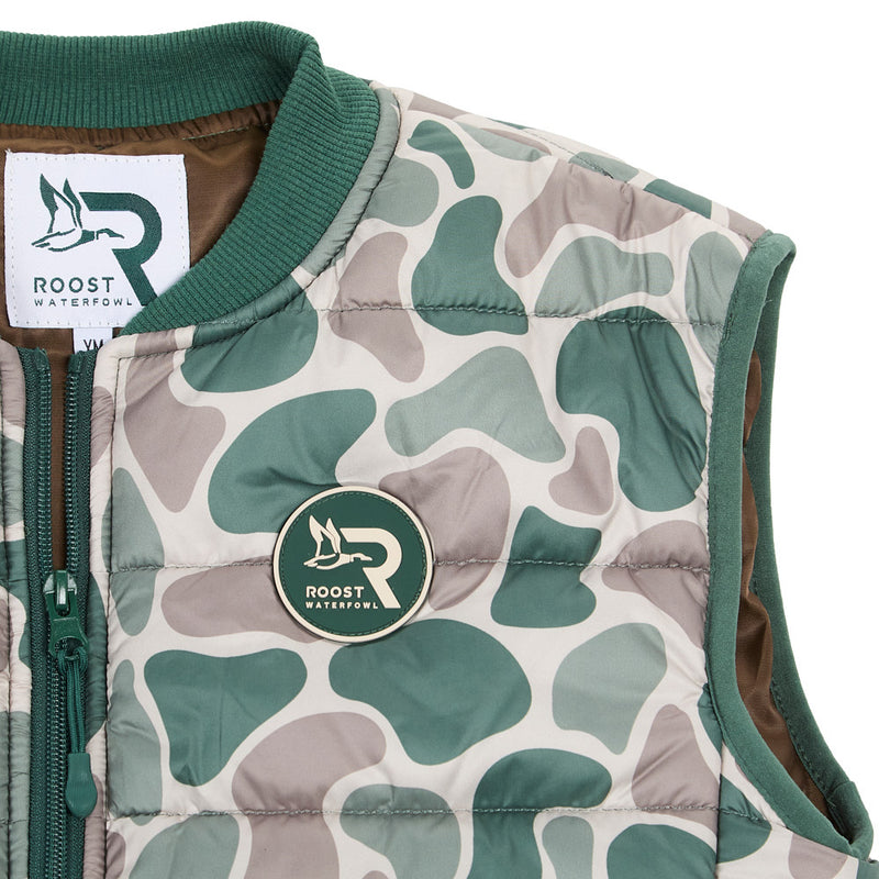 Fieldstone Boy's Camo Roost Puffer Vest