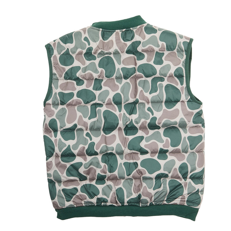 Fieldstone Boy's Camo Roost Puffer Vest