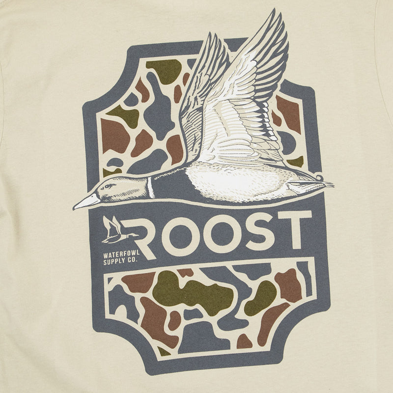 Fieldstone Boy's Sand Roost Camo Shield Tee Shirt