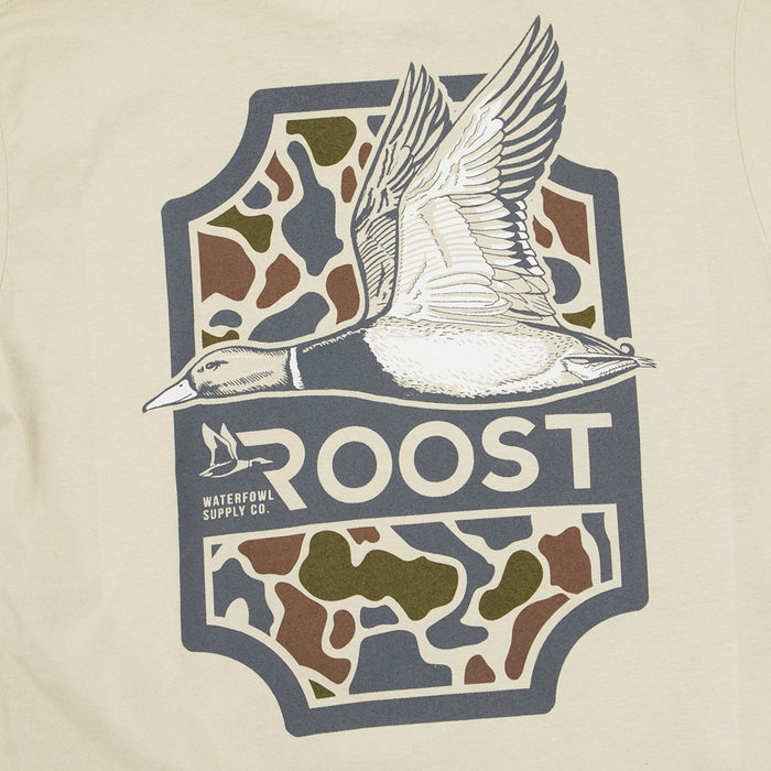 Fieldstone Boy's Sand Roost Camo Shield Tee Shirt