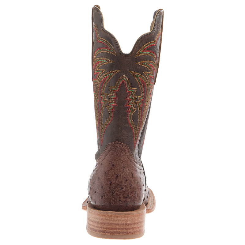 R Watson Boots Men`s Kango Tobac Full Quill Ostrich Vamp 11In Tuscany Meil Top