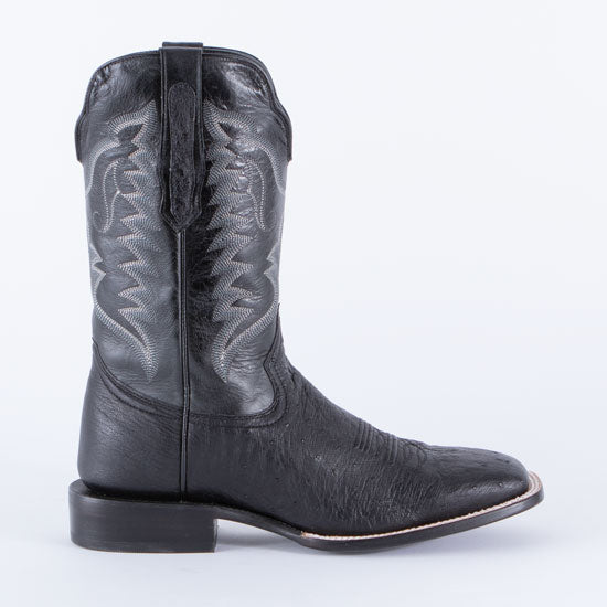R Watson Boots Rod's Black Smooth Quill Ostrich Boots by R. Watson