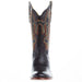 R Watson Boots Men's R. Black Smooth Ostrich Round Toe 13in Black Sinatra Top Cowboy Boot