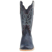 R Watson Boots Men`s Blue Cape Buffalo 13in Midnight Blue Sinatra Cowhide Top Boot