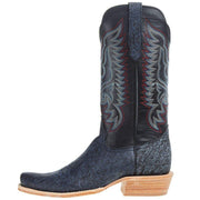 R Watson Boots Men`s Blue Cape Buffalo 13in Midnight Blue Sinatra Cowhide Top Boot