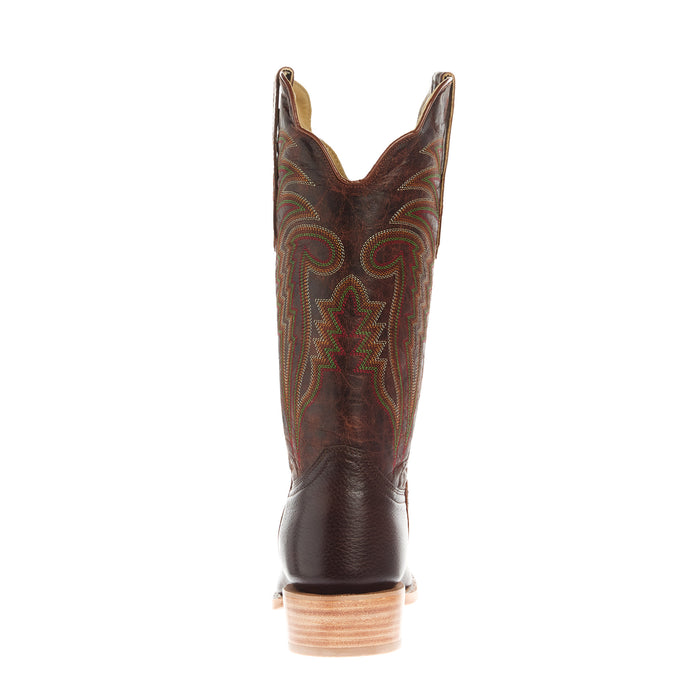 R Watson Boots Men`s Chocolate Deer 13In Desert Miel Cowboy Boot