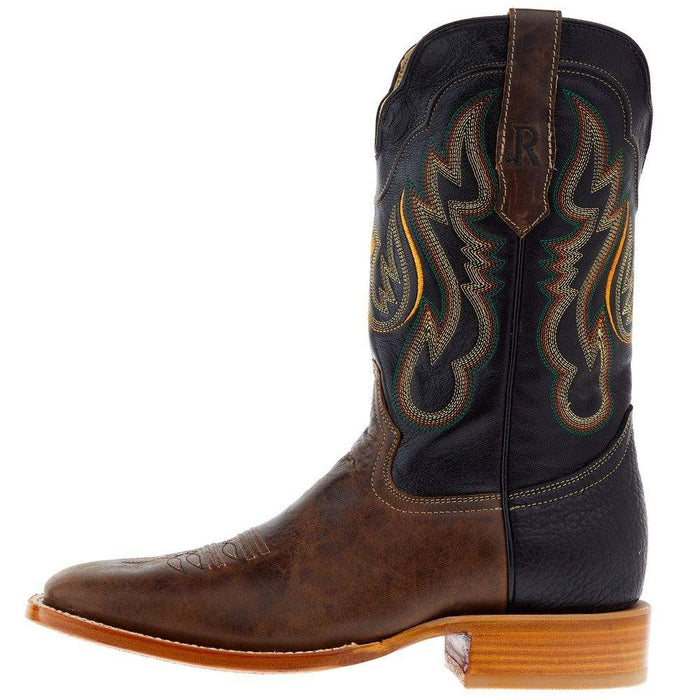 R Watson Boots Men's Antique Miel Goat 11in. Black Luster Goat Top