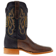 R Watson Boots Men's Antique Miel Goat 11in. Black Luster Goat Top