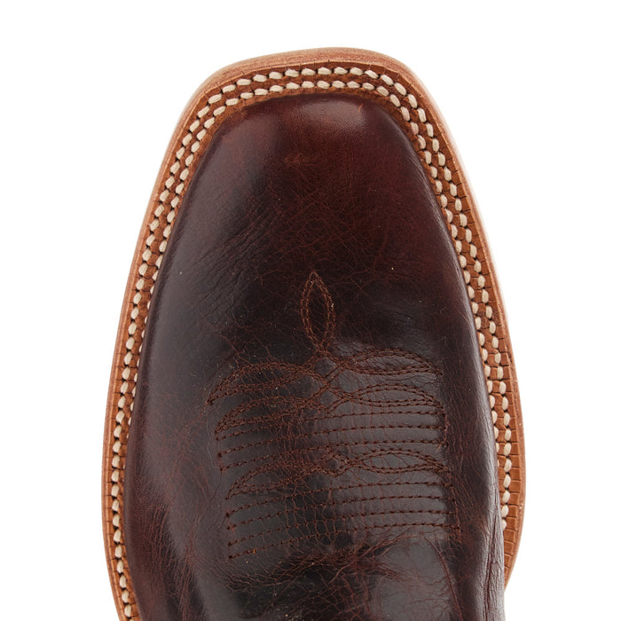 R Watson Boots Men's Pecan Cowhide Vamp 13in Cyber Goat Top