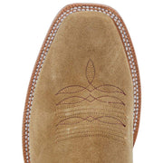 R Watson Boots Men's Heavy Natural Rough Out 13in Volcanic Red Cowhide Top Cowboy Boot