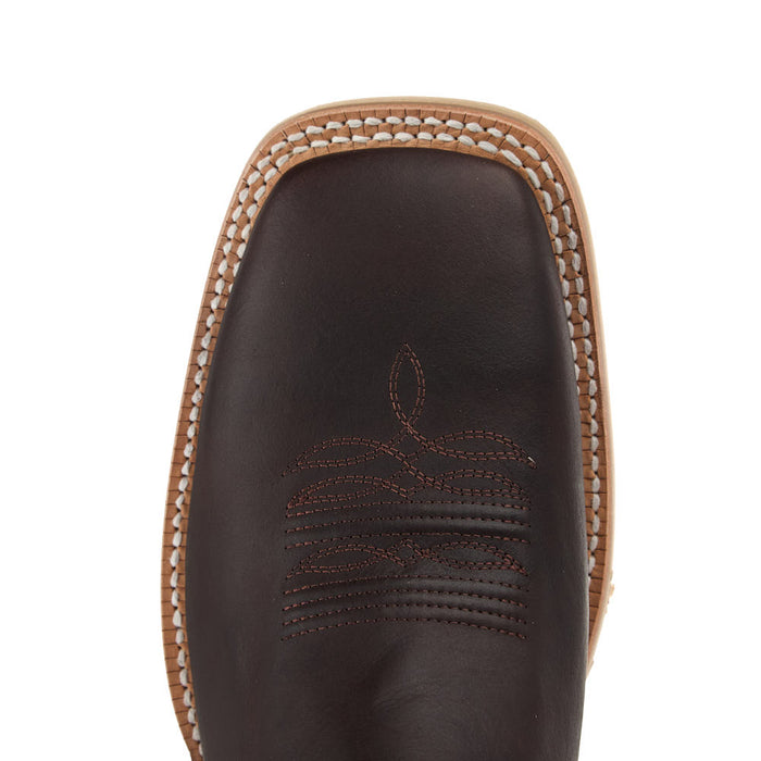 R Watson Boots Men's Dark Cigar Cowhide Vamp 11in Dark Cigar Top Boot