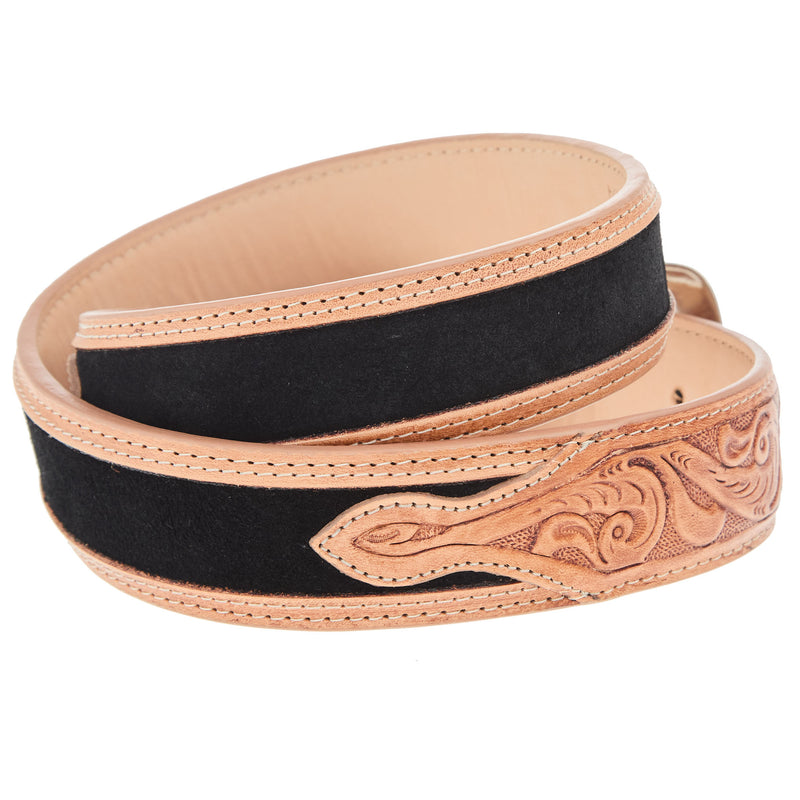 R Watson Boots R. Black Roughout Belt