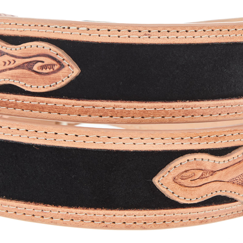 R Watson Boots R. Black Roughout Belt