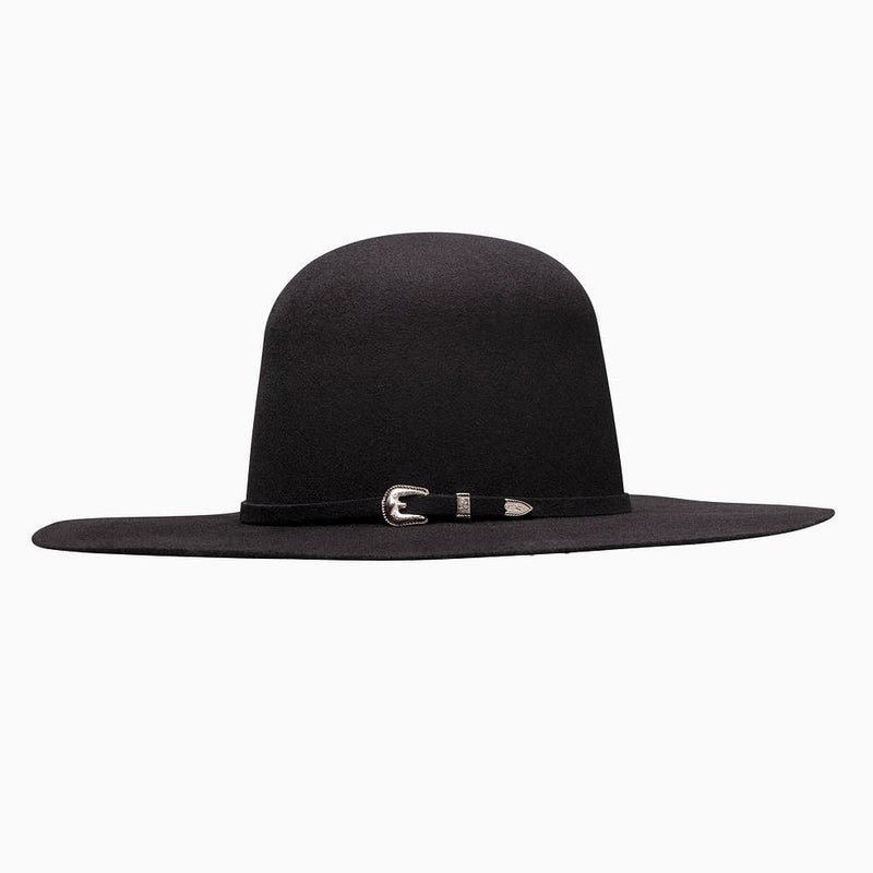 Resistol Youth Black Brockton Open Crown 4 1/4in Brim Hat