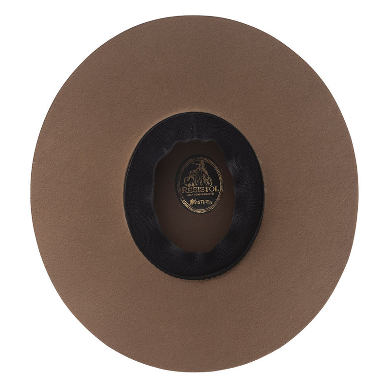 Resistol Youth Pecan Brockton Open Crown 4 1/4in Brim Hat