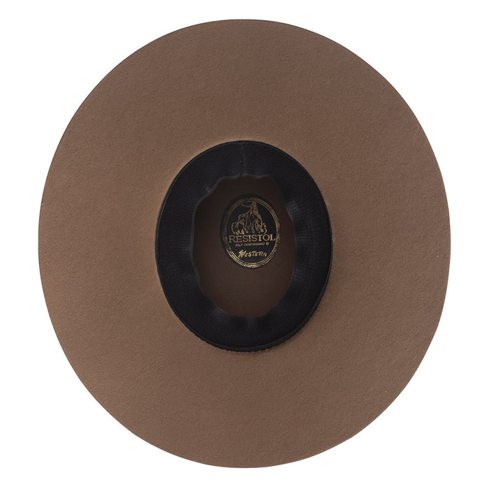 Resistol Youth Pecan Brockton Open Crown 4 1/4in Brim Hat