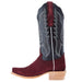 R Watson Boots R Women's Rhubarb Rough Out 13 In Top Cowgirl Boot