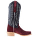 R Watson Boots R Women's Rhubarb Rough Out 13 In Top Cowgirl Boot
