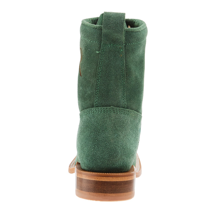 R Watson Boots Womens Teal Lacer Roughout Boot