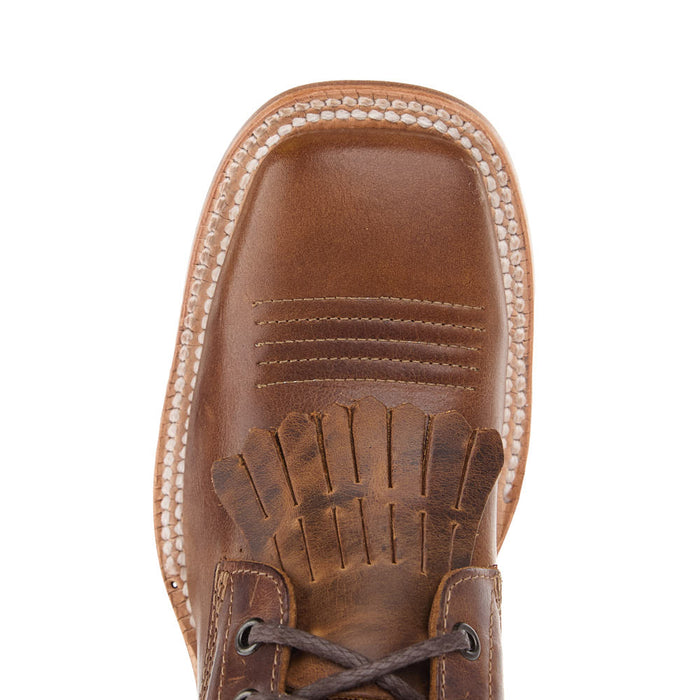 R Watson Boots Women's Brown Leather Lacer Boot