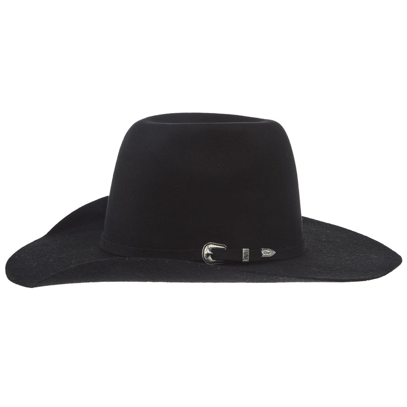 Resistol 2X Pay Window Black 4in Brim