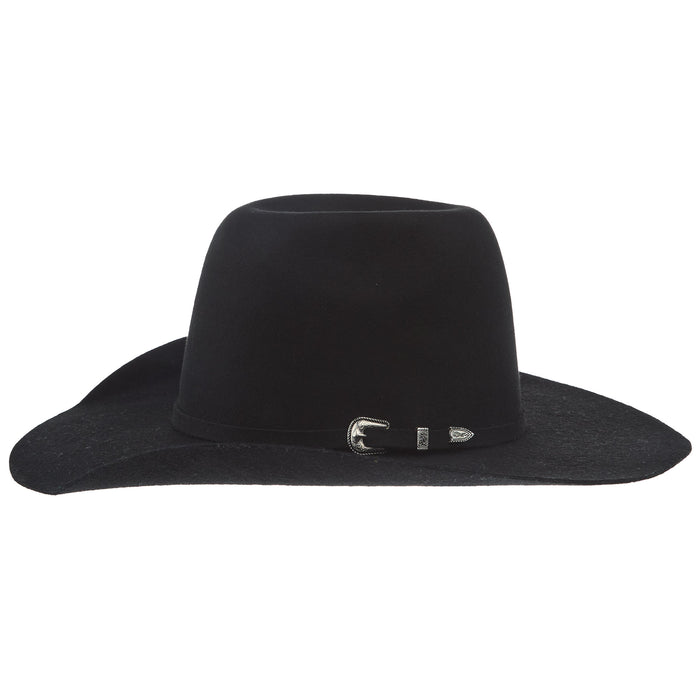 Resistol 2X Pay Window Black 4in Brim