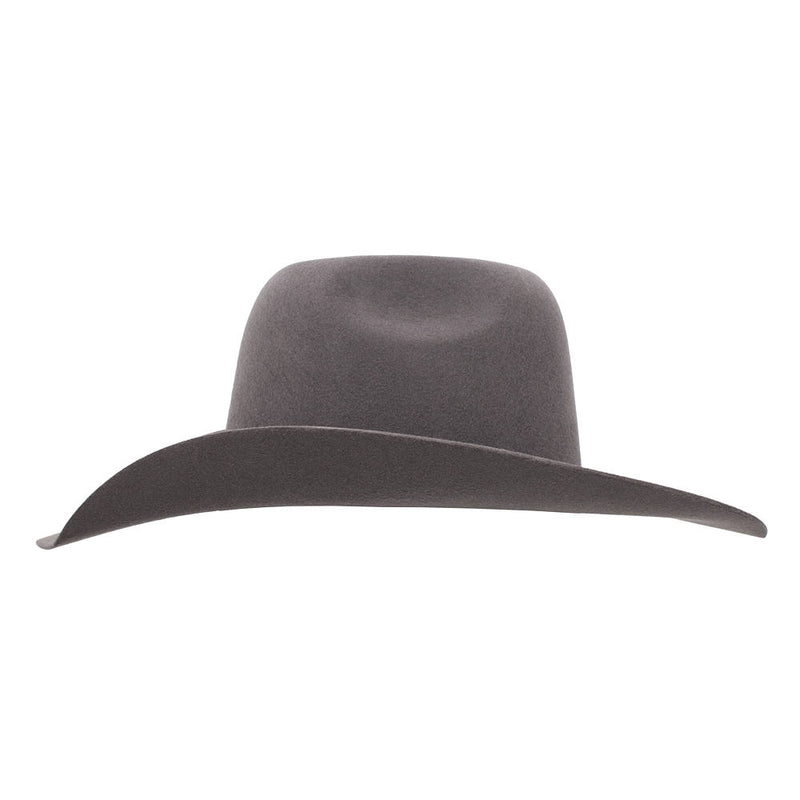 Resistol 3X Pay Window Grey 4 1/4in Brim Wool Hat