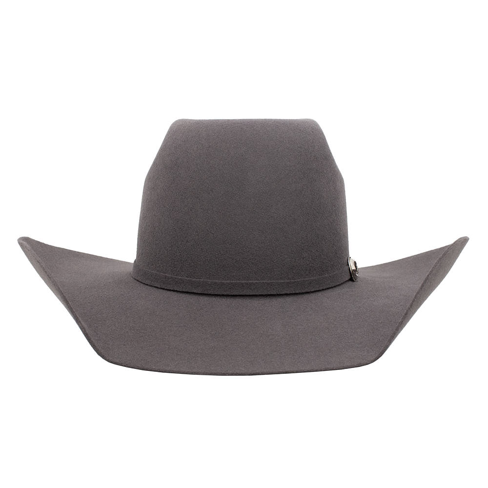Resistol 3X Pay Window Grey 4 1/4in Brim Wool Hat