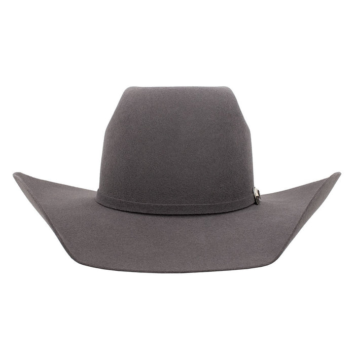 Resistol 3X Pay Window Grey 4 1/4in Brim Wool Hat