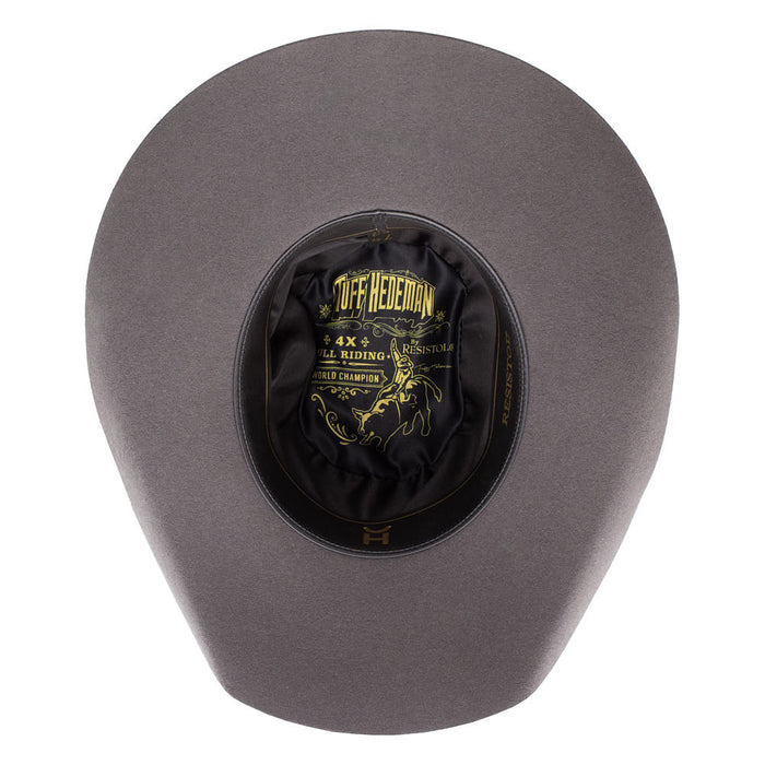 Resistol 3X Pay Window Grey 4 1/4in Brim Wool Hat