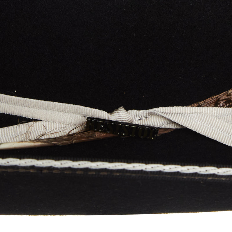 Resistol 4X Tuff Hedeman Black Snake Eyes Felt Hat