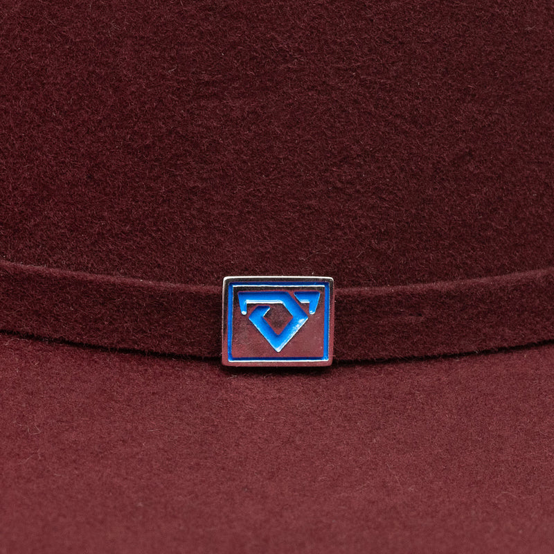 Resistol Cody Johnson 3X Burgundy Thunder Hill 4.25in Brim Hat