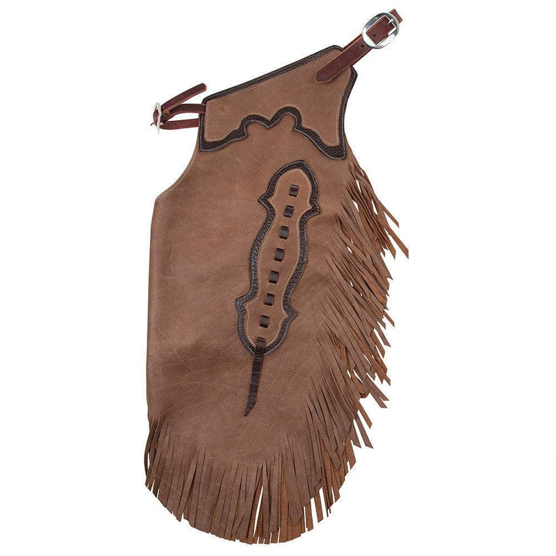 Rockin` Y Saddlery NRS Adult Two-Tone Leather Chinks