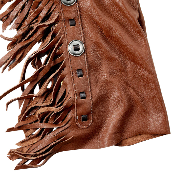 Rockin` Y Saddlery RockinBuckskin Shotgun Chaps