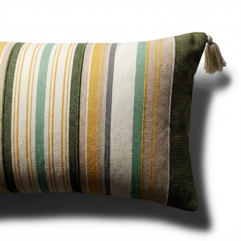 Rod's True Western Graystone Meadow Striped Long Pillow